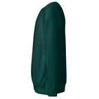 Sudadera Unisex Premium Verde Botella — vista lateral izquierda
